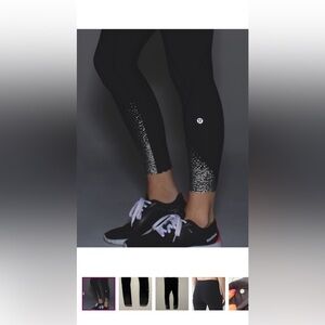Lululemon Black Athletic Leggings